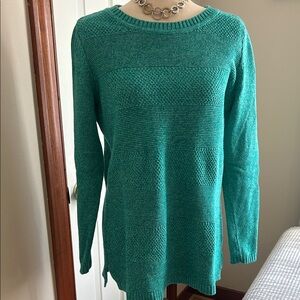 Talbots Teal Crewneck Sweater
